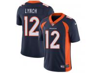 Men's Limited Paxton Lynch #12 Nike Navy Blue Alternate Jersey - NFL Denver Broncos Vapor