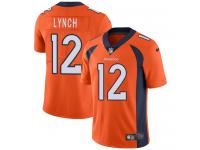 Men's Limited Paxton Lynch #12 Nike Orange Home Jersey - NFL Denver Broncos Vapor Untouchable