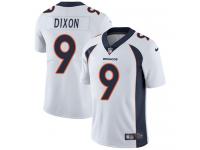 Men's Limited Riley Dixon #9 Nike White Road Jersey - NFL Denver Broncos Vapor Untouchable