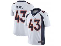 Men's Limited T.J. Ward #43 Nike White Road Jersey - NFL Denver Broncos Vapor Untouchable