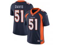 Men's Limited Todd Davis #51 Nike Navy Blue Alternate Jersey - NFL Denver Broncos Vapor