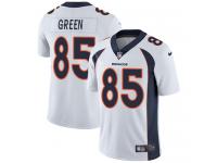 Men's Limited Virgil Green #85 Nike White Road Jersey - NFL Denver Broncos Vapor Untouchable