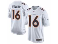 Men's Nike Denver Broncos #16 Bennie Fowler Game White Event NFL Jersey