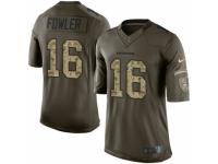 Men's Nike Denver Broncos #16 Bennie Fowler Limited Green Salute to Service NFL Jersey