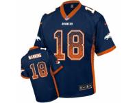 Men's Nike Denver Broncos #18 Peyton Manning Limited Navy Blue Drift Fashion NFL Jersey