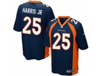 Men's Nike Denver Broncos #25 Chris Harris Jr Game Navy Blue Alternate NFL Jersey