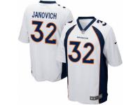 Men's Nike Denver Broncos #32 Andy Janovich Game White NFL Jersey