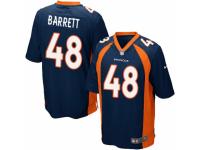 Men's Nike Denver Broncos #48 Shaquil Barrett Game Navy Blue Alternate NFL Jersey