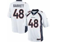 Men's Nike Denver Broncos #48 Shaquil Barrett Limited White NFL Jersey