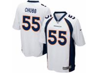 Men's Nike Denver Broncos #55 Bradley Chubb Game White NFL Jersey