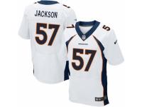 Men's Nike Denver Broncos #57 Tom Jackson Elite White NFL Jersey