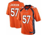 Men's Nike Denver Broncos #57 Tom Jackson Limited Orange Team Color NFL Jersey