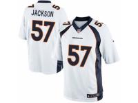 Men's Nike Denver Broncos #57 Tom Jackson Limited White NFL Jersey