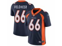 Men's Nike Denver Broncos #66 Jared Veldheer Navy Blue Alternate Vapor Untouchable Limited Player NFL Jersey