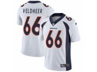 Men's Nike Denver Broncos #66 Jared Veldheer White Vapor Untouchable Limited Player NFL Jersey