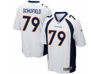 Men's Nike Denver Broncos #79 Michael Schofield Game White NFL Jersey