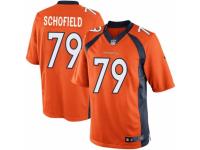 Men's Nike Denver Broncos #79 Michael Schofield Limited Orange Team Color NFL Jersey