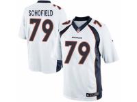 Men's Nike Denver Broncos #79 Michael Schofield Limited White NFL Jersey