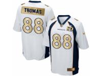 Men's Nike Denver Broncos #88 Demaryius Thomas Game White Super Bowl 50 Collection NFL Jersey