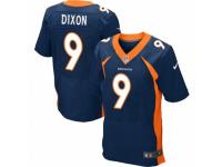 Men's Nike Denver Broncos #9 Riley Dixon Elite Navy Blue Alternate NFL Jersey