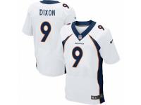 Men's Nike Denver Broncos #9 Riley Dixon Elite White NFL Jersey