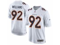 Men's Nike Denver Broncos #92 Sylvester Williams Game White Event NFL Jersey