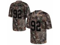 Men's Nike Denver Broncos #92 Sylvester Williams Limited Camo Realtree NFL Jersey