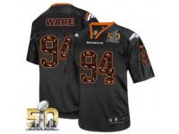 Men's Nike Denver Broncos #94 DeMarcus Ware Limited New Lights Out Black NFL Jersey