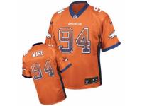 Men's Nike Denver Broncos #94 DeMarcus Ware Limited Orange Drift Fashion NFL Jersey