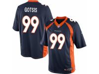 Men's Nike Denver Broncos #99 Adam Gotsis Limited Navy Blue Alternate NFL Jersey