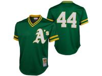 Mitchell & Ness Reggie Jackson Oakland Athletics 1987 Authentic Cooperstown Collection Batting Practice Jersey - Green