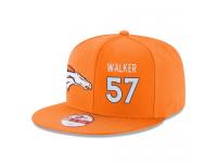 NFL Denver Broncos #57 Demarcus Walker Stitched Snapback Adjustable Player Hat - Orange White