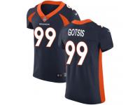 Nike Adam Gotsis Elite Navy Blue Alternate Men's Jersey - NFL Denver Broncos #99 Vapor Untouchable