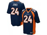 Nike Adam Jones Denver Broncos Men's Game Navy Blue Alternate Jersey