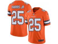 Nike Broncos #25 Chris Harris Jr Orange Men Stitched NFL Limited Rush Jersey