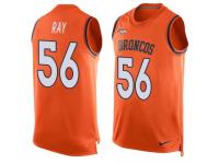 Nike Broncos #56 Shane Ray Orange Team Color Men Stitched NFL Tank Top