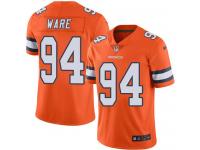 Nike Broncos #94 DeMarcus Ware Orange Men Stitched NFL Limited Rush Jersey