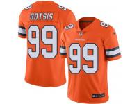 Nike Broncos #99 Adam Gotsis Orange Men Stitched NFL Limited Rush Jersey