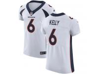 Nike Chad Kelly Elite White Road Men's Jersey - NFL Denver Broncos #6 Vapor Untouchable