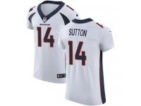 Nike Courtland Sutton Elite White Road Men's Jersey - NFL Denver Broncos #14 Vapor Untouchable