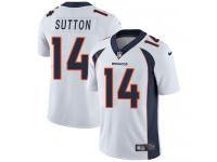 Nike Courtland Sutton Limited White Road Youth Jersey - NFL Denver Broncos #14 Vapor Untouchable