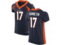 Nike DaeSean Hamilton Elite Navy Blue Alternate Men's Jersey - NFL Denver Broncos #17 Vapor Untouchable