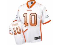 Nike Denver Broncos #10 Emmanuel Sanders White Men's Stitched NFL Elite Drift Fashion Jersey