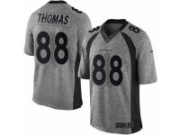 Nike Denver Broncos #88 Demaryius Thomas Gray Men's Stitched NFL Limited Gridiron Gray Jersey