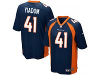 Nike Isaac Yiadom Game Navy Blue Alternate Men's Jersey - NFL Denver Broncos #41