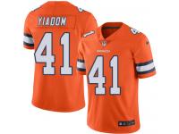 Nike Isaac Yiadom Limited Orange Youth Jersey - NFL Denver Broncos #41 Rush Vapor Untouchable