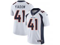 Nike Isaac Yiadom Limited White Road Youth Jersey - NFL Denver Broncos #41 Vapor Untouchable