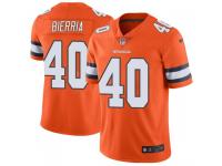 Nike Keishawn Bierria Denver Broncos Youth Limited Orange Color Rush Vapor Untouchable Jersey