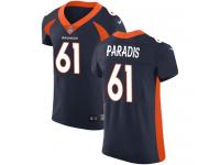 Nike Matt Paradis Elite Navy Blue Alternate Men's Jersey - NFL Denver Broncos #61 Vapor Untouchable