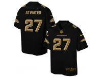 Nike Men Denver Broncos #27 Steve Atwater Pro Line Black Super Bowl 50 Fashion Jersey